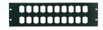 SOCKET PANEL 19 x3U 20-WAY 